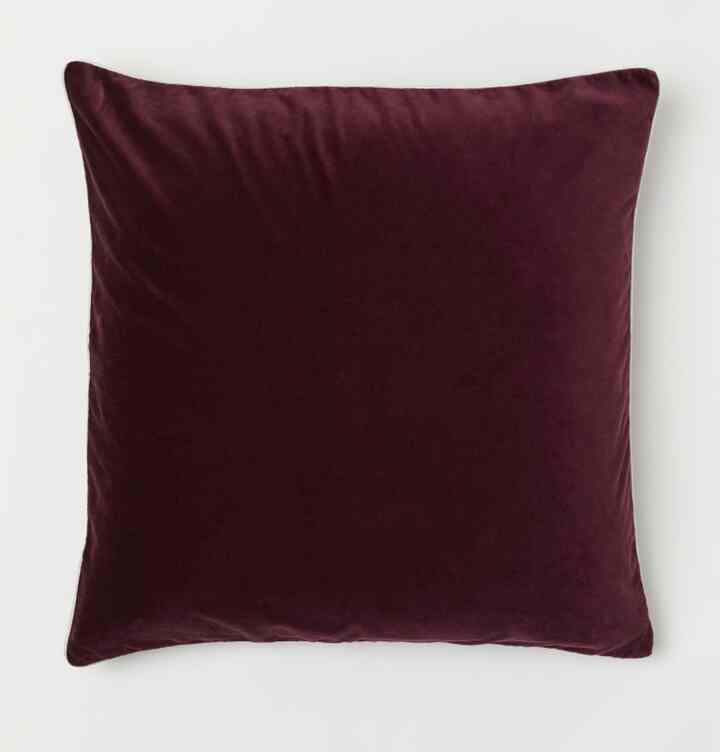 Cotton Velvet Cushion Cover (9clolrs)