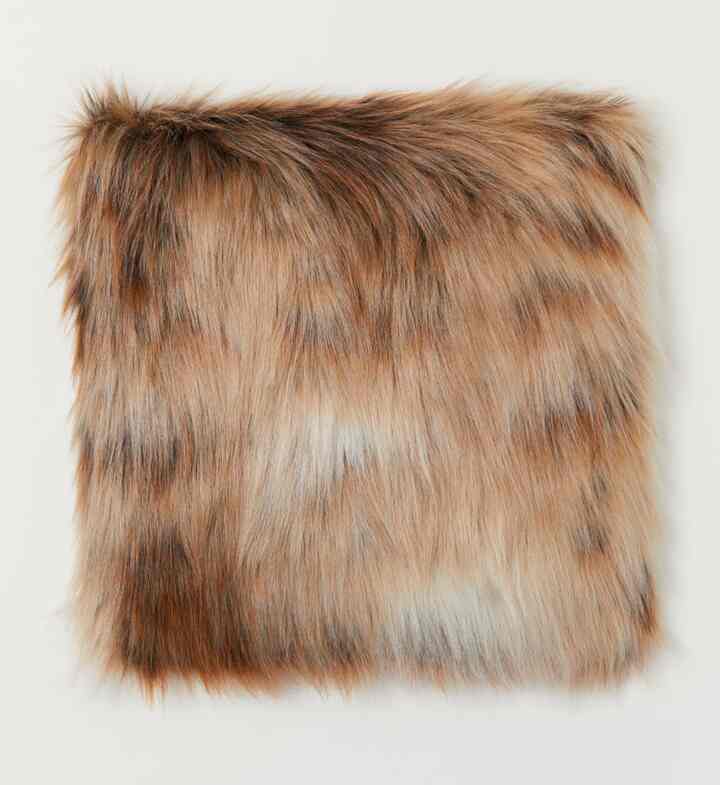 フェイクファーシートクッション