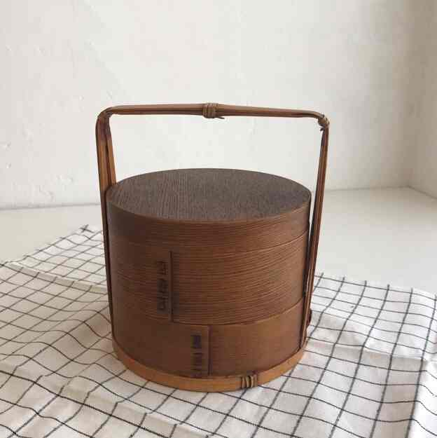 ウッドランチボックス 2段