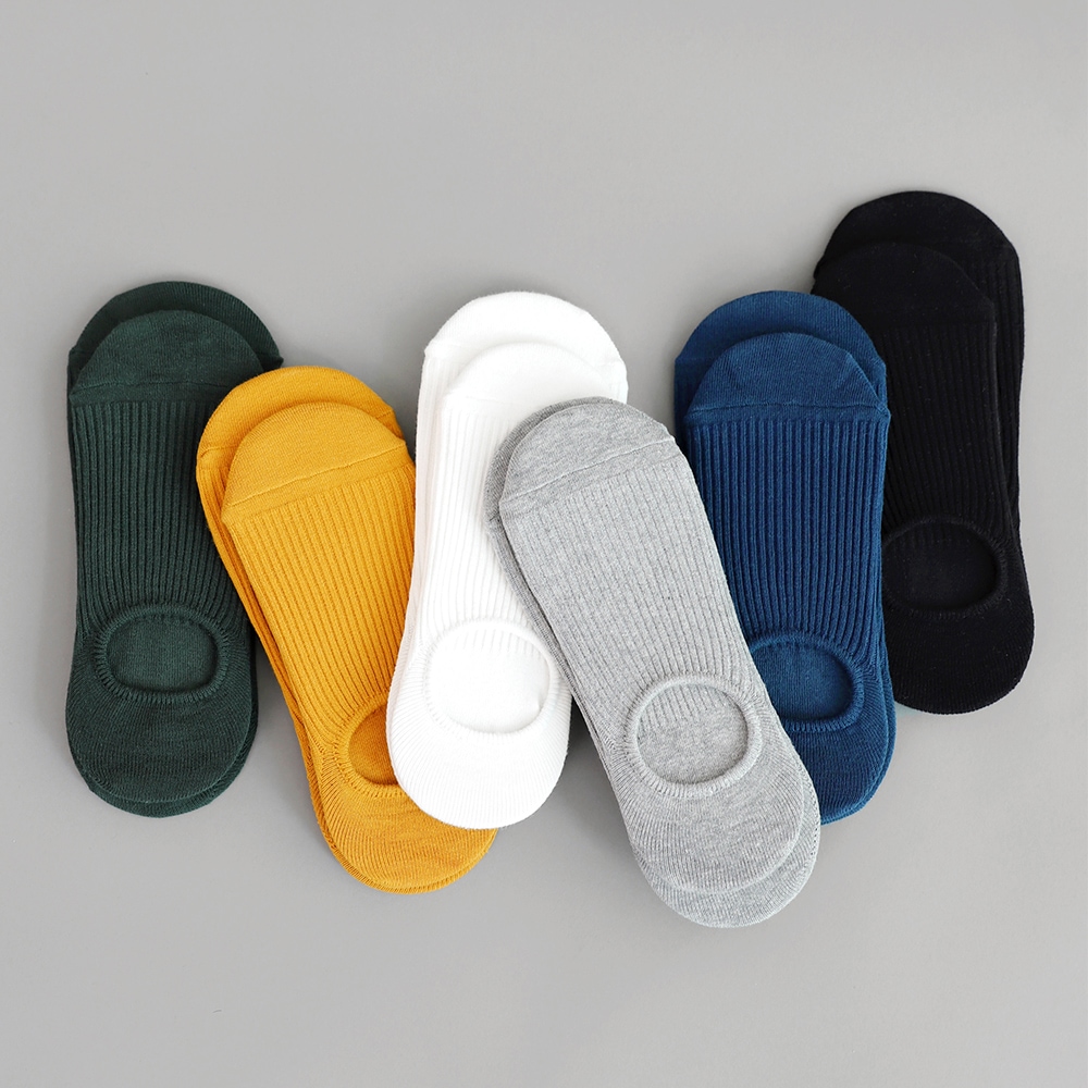 보웰 안벗겨지는 페이크삭스 두꺼운 덧신양말 2세트 (여성용/남성용) 6colors