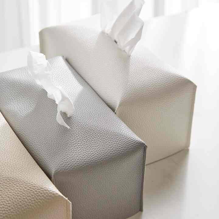 モダン ティッシュケース   ［3色］