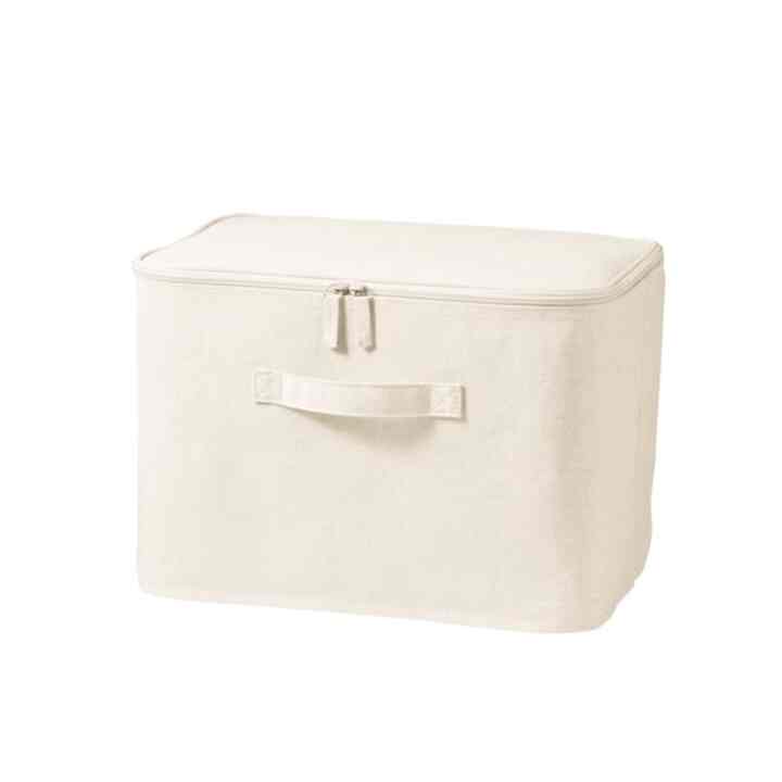 ポリエステル麻　ソフトボックス　長方形　中　フタ式