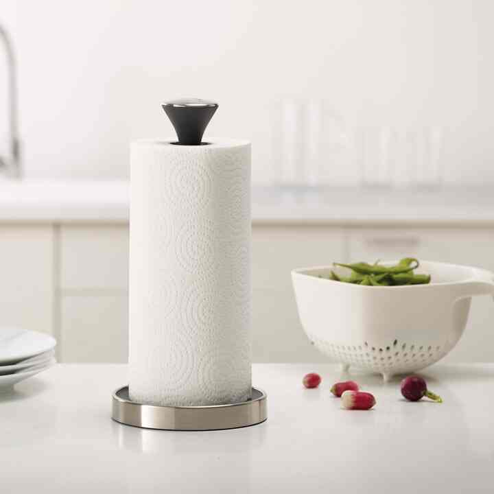 プッシュ＆テア キッチンタオルホルダー