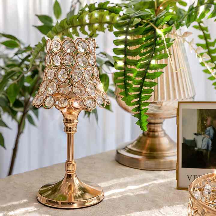 ゴールド ヴィンテージ キャンドルホルダー【2種】