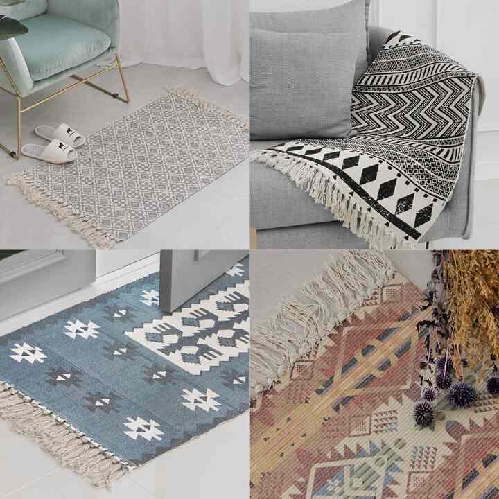 Tassel ethnic マット［6色・2サイズ］