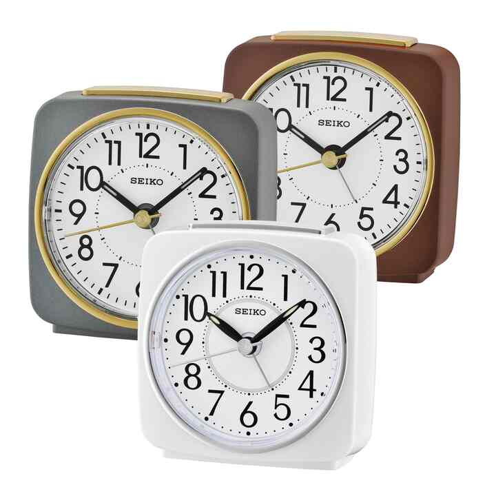 卓上時計 QHE140［3色］