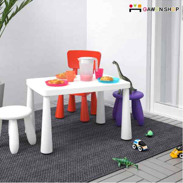 MAMMUT マンムット 子ども用テーブル, 室内/屋外用 