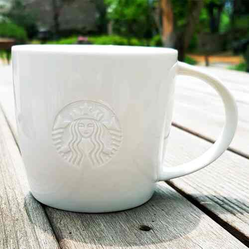 ヴィンテージ ホワイト マグカップ［2サイズ］