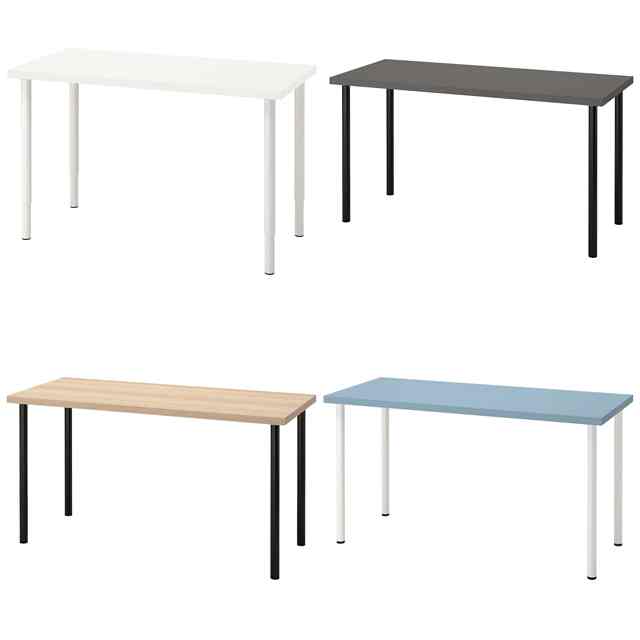 LAGKAPTEN ラグカプテン / ADILS オディリス デスク, 140x60 cm［13色］