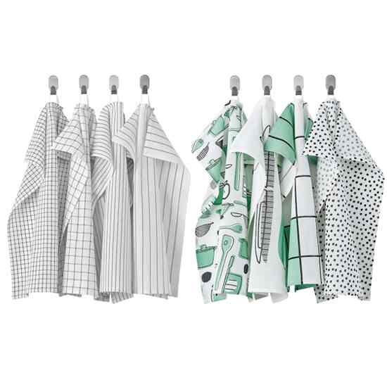 RINNIG リンニング キッチンクロス 4 ピース［2色］