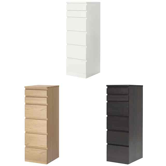 MALM マルム チェスト（引き出し×6）