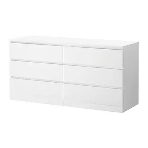 IKEA MALM 6-Drawer Dresser (Discontinued) | Cabinets | Ohouse IKEA MALM 6-Drawer Dresser (Discontinued) | Cabinets | Ohouse