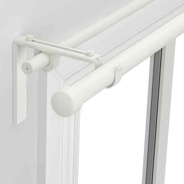 RÄCKA レッカ / HUGAD フーガード ダブルカーテンロッドコンビネーション［2色］