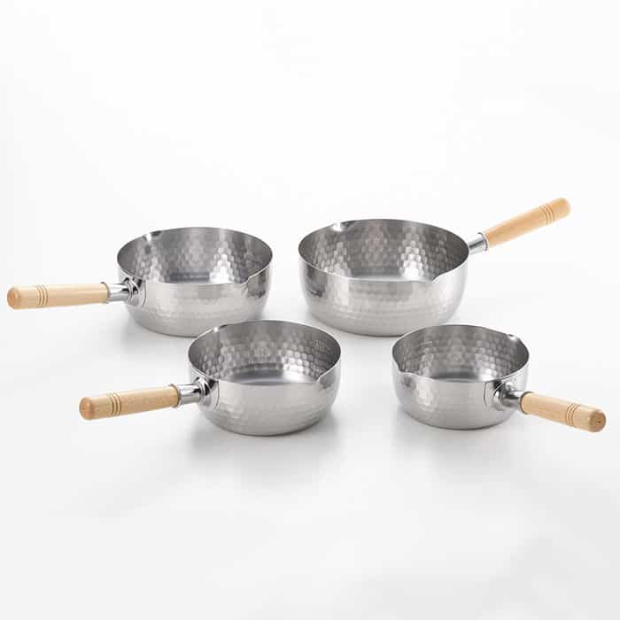 ステンレス雪平鍋［4サイズ］