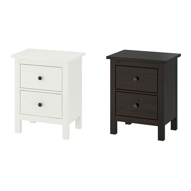 IKEA HEMNES ヘムネス チェスト（引き出し×2） IKEA HEMNES ヘムネス チェスト（引き出し×2） | Smooth-Running