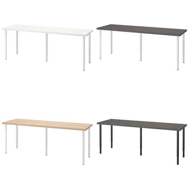 LAGKAPTEN ラグカプテン / ADILS オディリス デスク, 200x60 cm