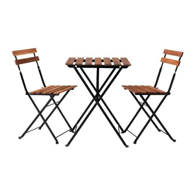TÄRNÖ テルノー テーブル＆チェア2脚 屋外用［5色］