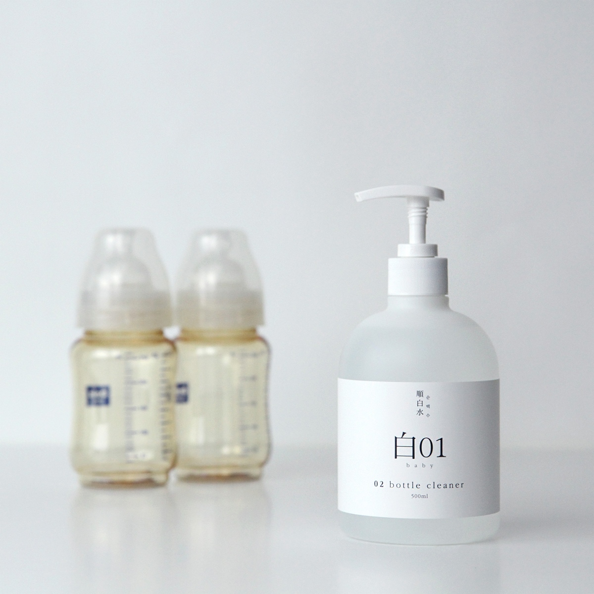 순백수 아기젖병세정제(주방세제) 500ml