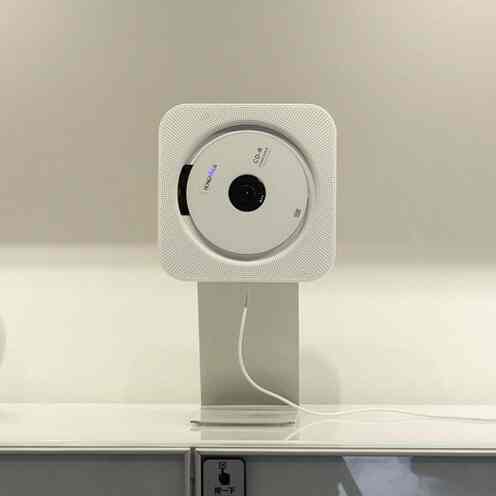 アナログ 壁掛けCDプレーヤー 四角