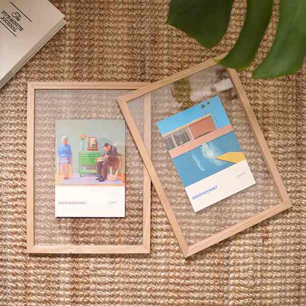 透明 両面 フォトフレーム［6色・12サイズ］