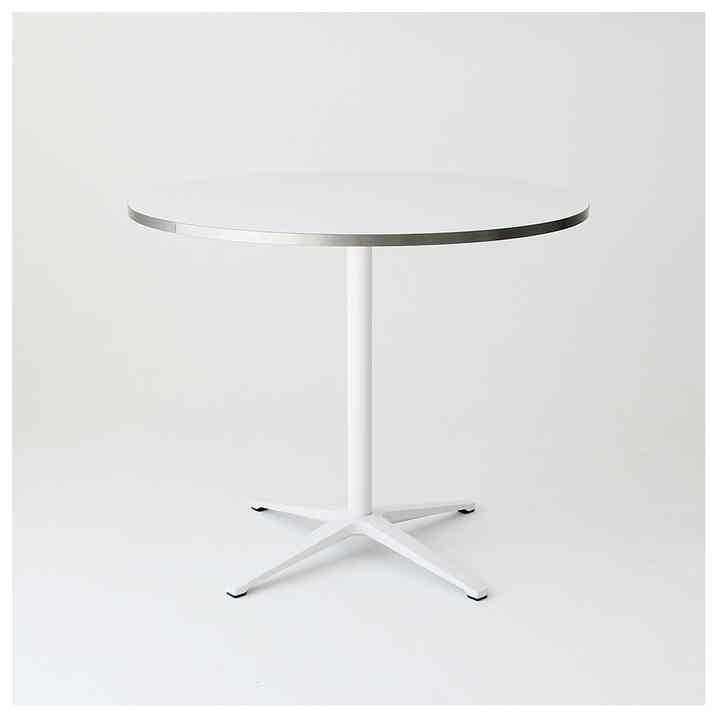 709X TABLE -WHITE- AL.EDGE ホワイト円形テーブル［3サイズ］