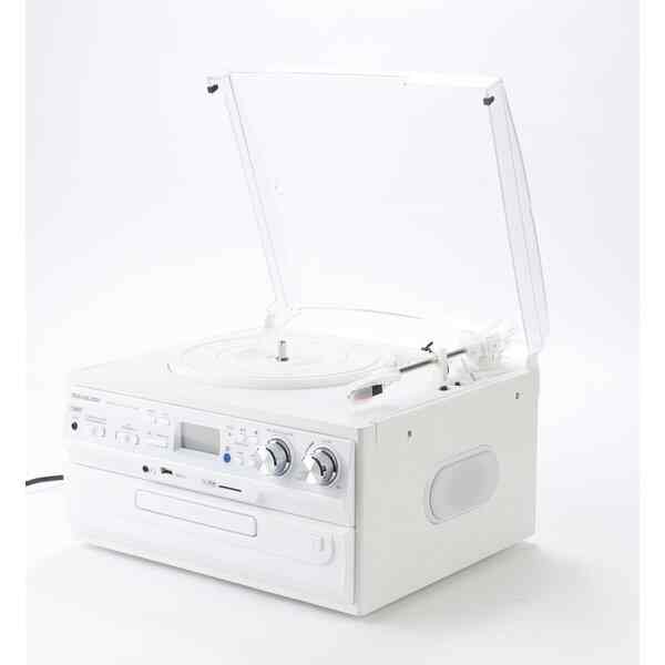 CD/LPターンテーブル SLT-300W White