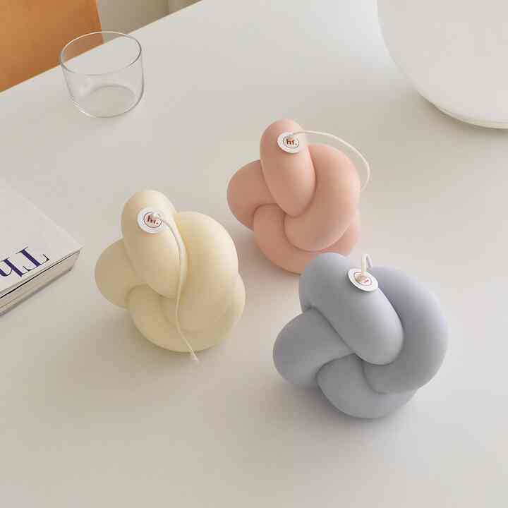 Tube Knot ② キャンドル［3色］