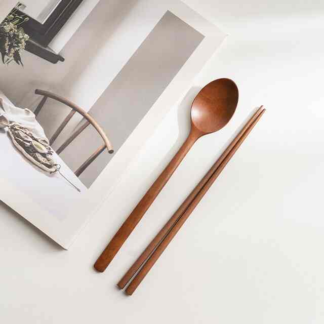 ナチュラルウッド カトラリーセット