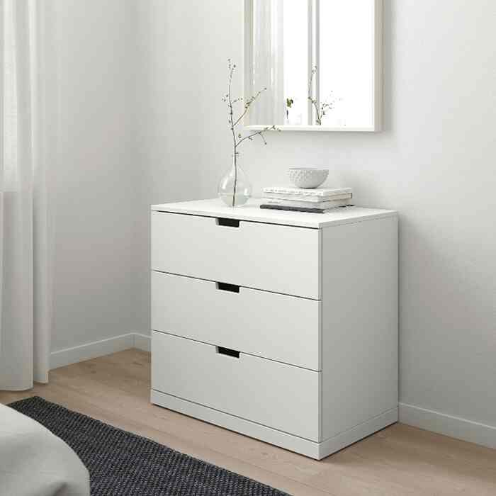 NORDLI ノールドリ チェスト（引き出し×3）［2色］