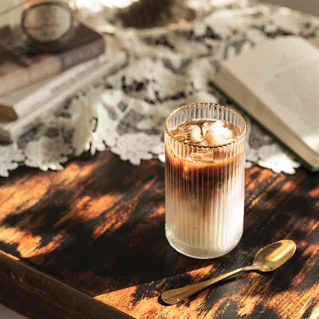 ベーシック ゴールドライン ガラス コップ 