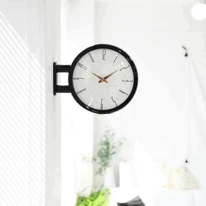 IKEA Bissing Jam Dinding Gantung 2 Sisi Wall Clock | 時計 | Ohouse