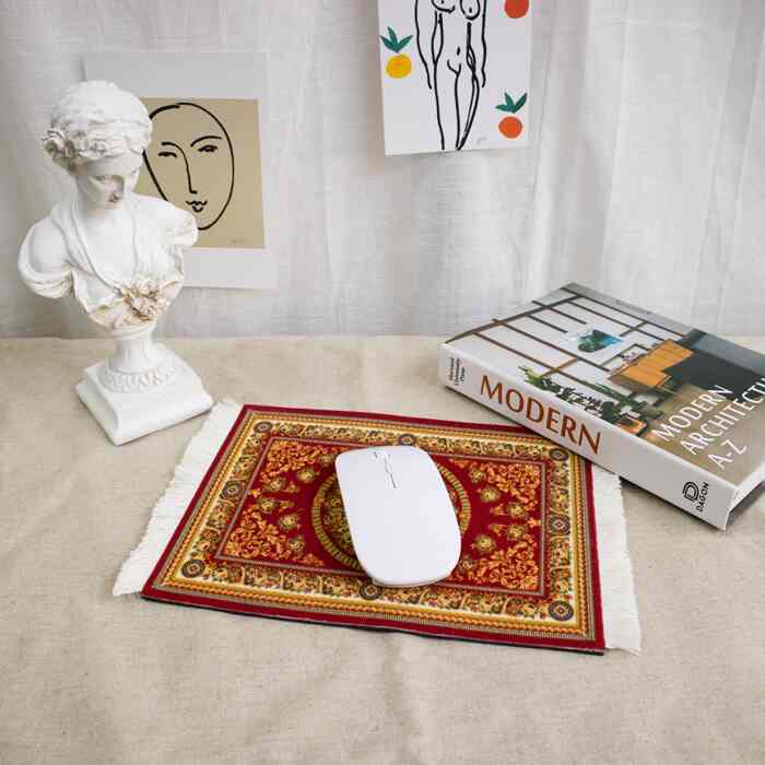 ミニ ラグ ティーコスター兼マウスパッド［5種］