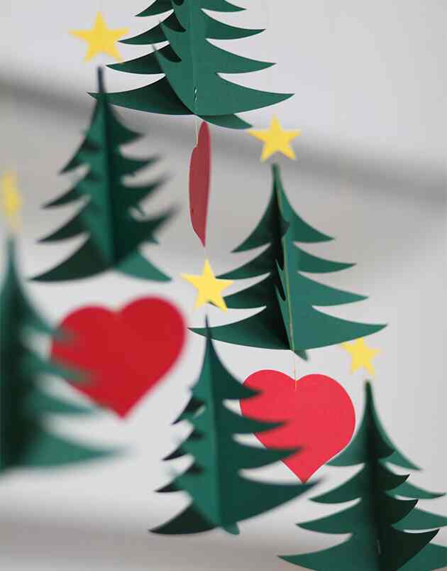 Christmas Tree クリスマスツリー 6 / 91A クリスマスツリー モビール