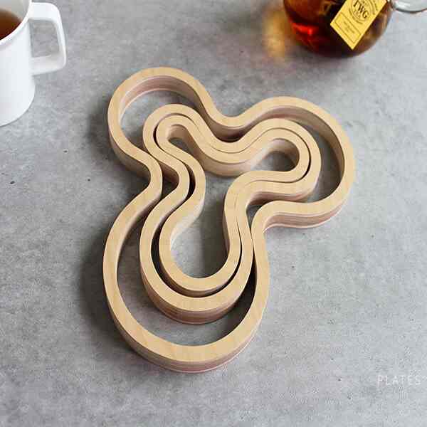 白樺のポットスタンド M/Lセット