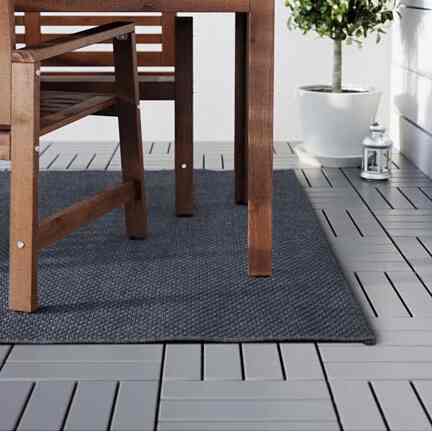 MORUM モールム ラグ 平織り、室内/屋外用