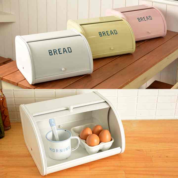 ヨーロッパ型 ティンブレッドケース［3色］