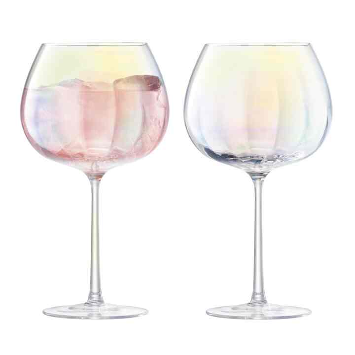 Pearl Balloon Goblet ワイングラス 650ml 2個セット