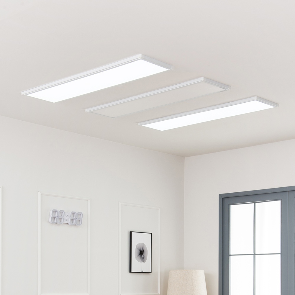 히트조명 울트라 LED 거실등 엣지평판 150W L x3
