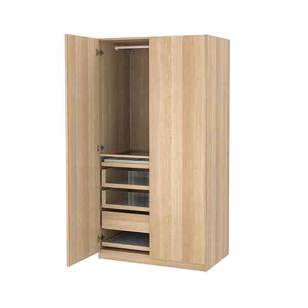 PAX パックス / FORSAND フォルサンド ワードローブコンビネーション