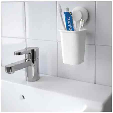 TISKEN ティスケン 歯ブラシホルダー 吸盤付き