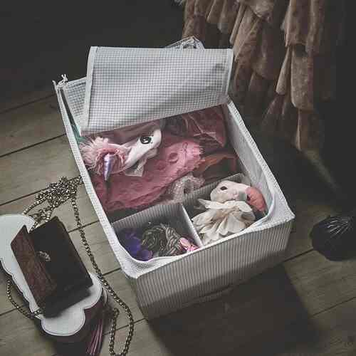 STUK ストゥーク ボックス 仕切り付き 20x34x10 cm