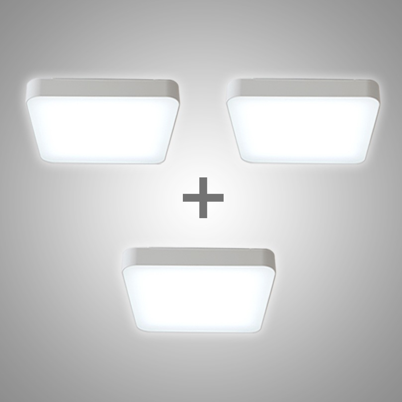 오늘의집 조명뱅크 삼성칩 올뉴시스템방등 LED50W 3개세트 SET3(ANSP50)RAC