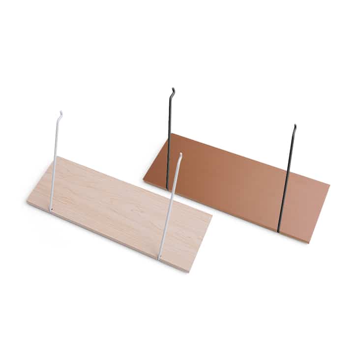 有孔ボード アクセサリー MDFシェルフ L［2色］