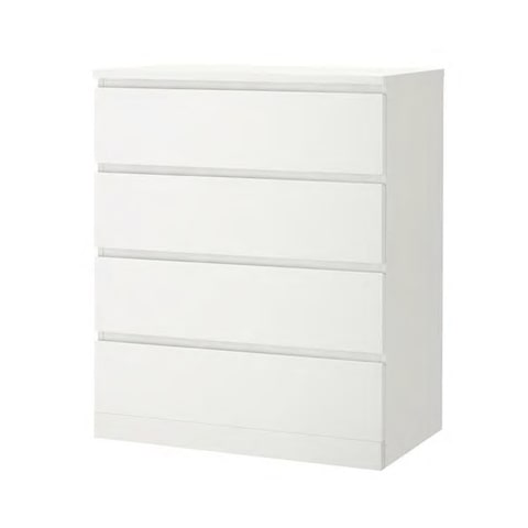 IKEA MALM 4-Drawer Chest (4 Colors) | Cabinets | Ohouse IKEA MALM 4-Drawer Chest (4 Colors) | Cabinets | Ohouse