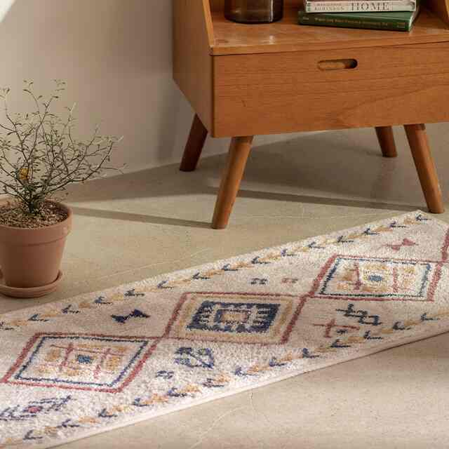 ヘリオスエスニック ソフトキッチンマット