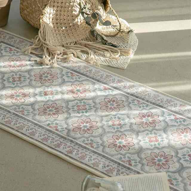 ロゼモロッコ ビンテージキッチンマット