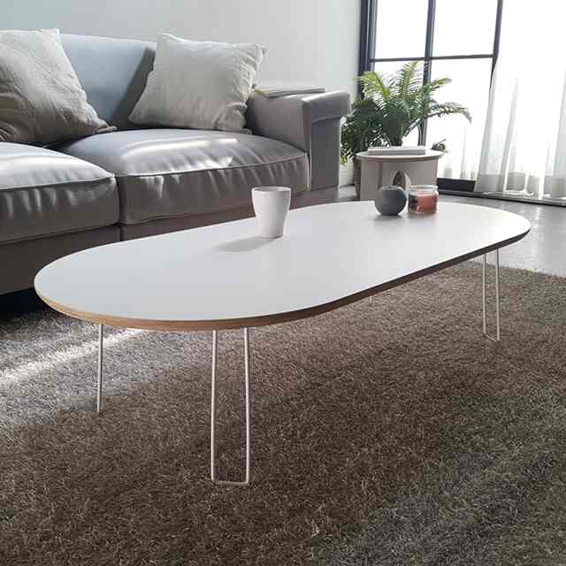 ラウンド折りたたみローテーブル