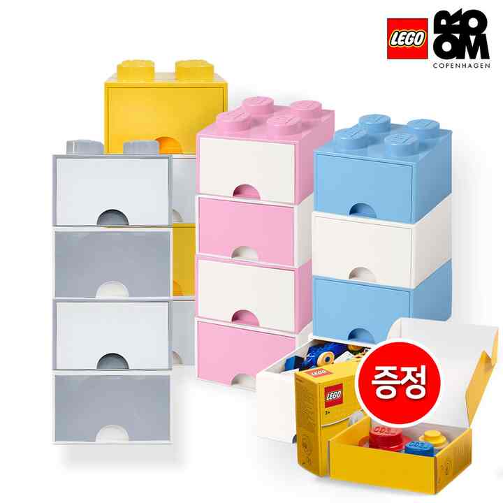 レゴ 4口4段 チェスト［4色］
