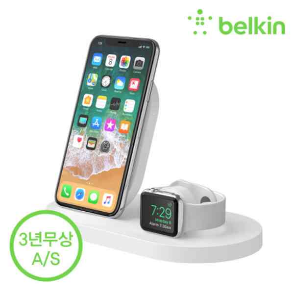 iPhone＋Apple Watch＋USB-A 3in1 ワイヤレス充電器ドック［2色］