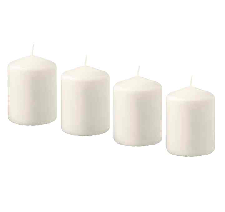 HEMSJÖ ヘムショー 香りなしブロックキャンドル